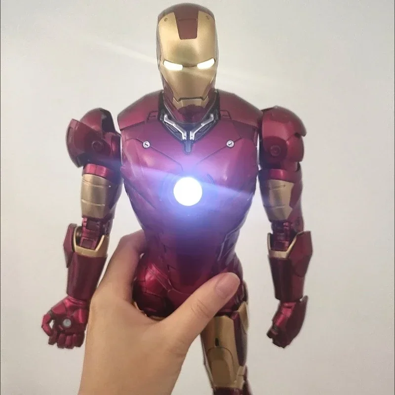 

Marvel Iron Man Mk1-7 Mark Hall Of Armor Set Of 1-7 Action Figure Avengers Tony Stark Legends Original Zd ModelDoll Toys Gift