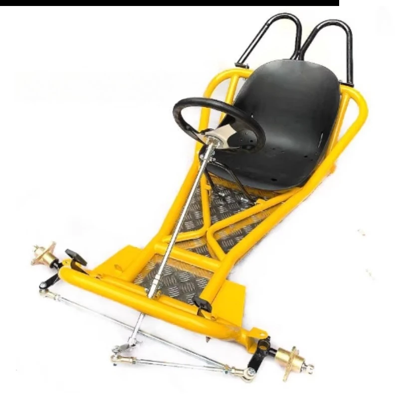 

Front Steering System, Steering Wheel Tie Rod, Frame, Seat Cushion, Go-kart Accessories