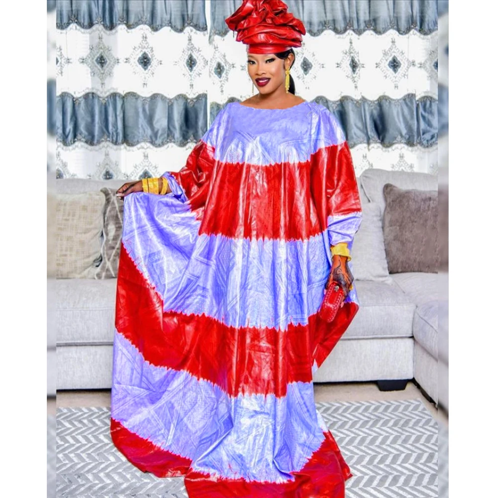 Robes Africaines Violettes Traditionnelles pour Femmes, Vêtements de ixde Mariage, Original, Riche, Dashiki, Robe Imprimée de Soirée, Tout ce qui