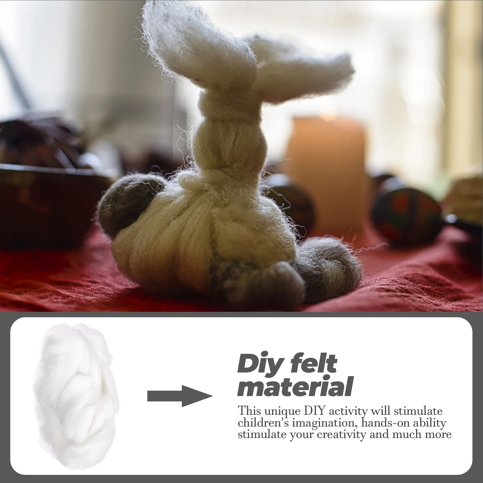 

2 шт., шерстяной фетр, набор «сделай сам», игольчатый валяние, инструменты для рукоделия, принадлежности, набор из шерсти, ручной работы, креативный материал для изготовления орнаментов