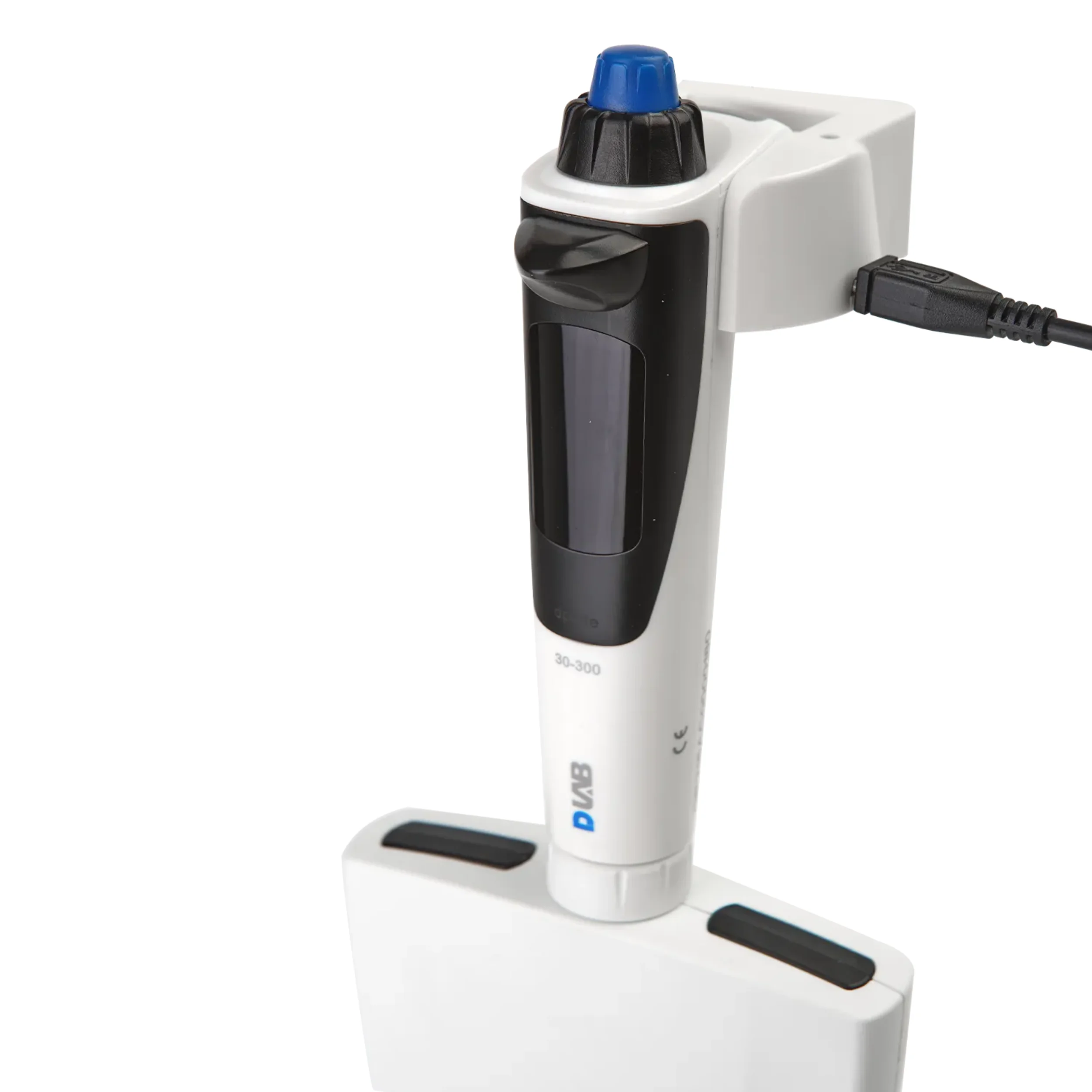 Multi-Channel Efficient Laboratory Plastic Electronic Pipette with Digital Display 0.1-300uL Volume Range
