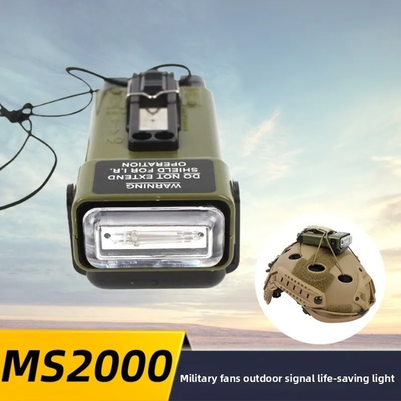 

Sports FMA MS2000 Dummy BB Loader Helmet Strobe Light Dummy Model