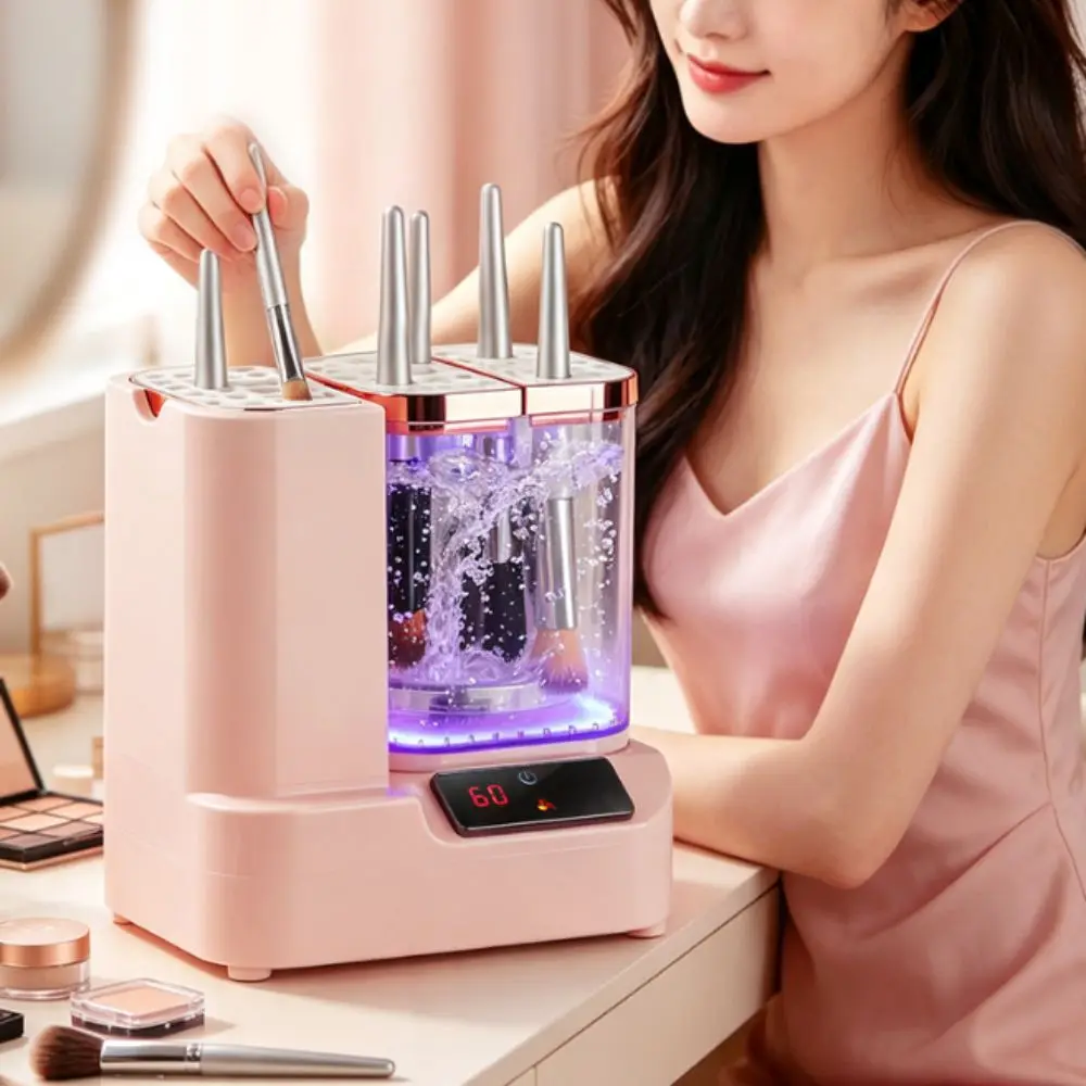Multifunctional Makeup Brush Cleaner Portable Automatic Makeup Brush Dryer USB Powered Electric Electric Makeup Brush Cleaner