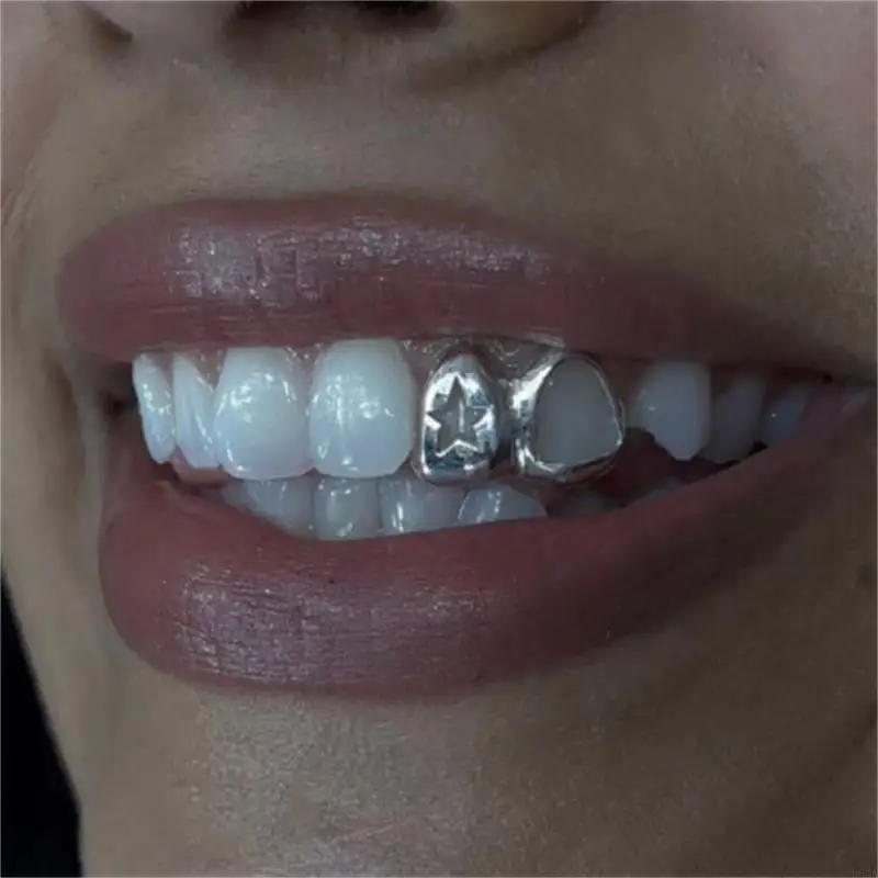 

Copper Body Jewelry Costume Grillzs Perfect for Cosplay Event and Theme Parties 964A