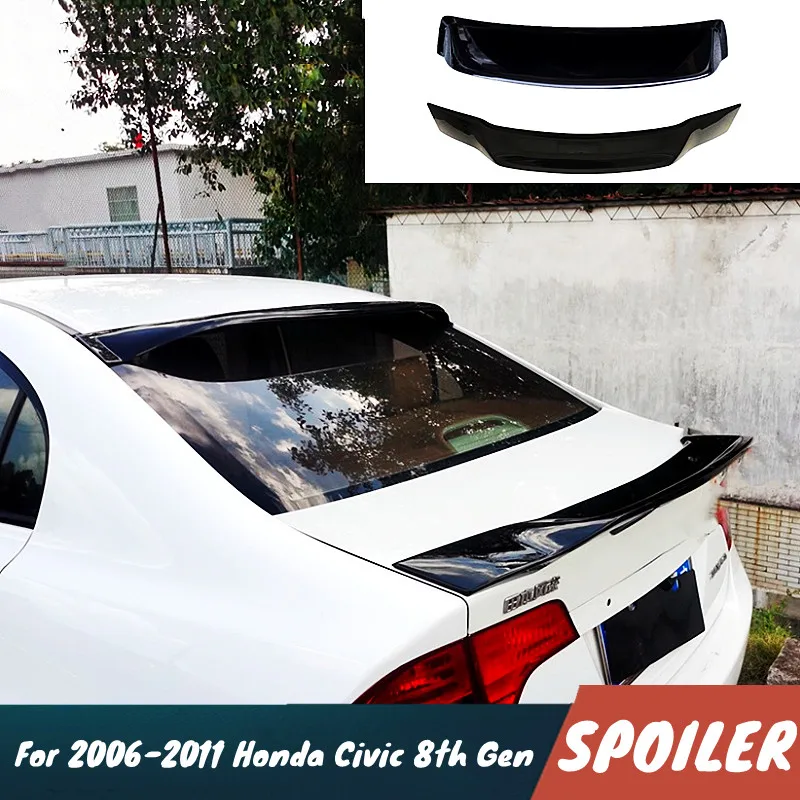 Alerón Trasero/Spoiler de Techo para Honda Civic 8ª Gen. (2006-2011), Accesorios de Tuning Exteriores
