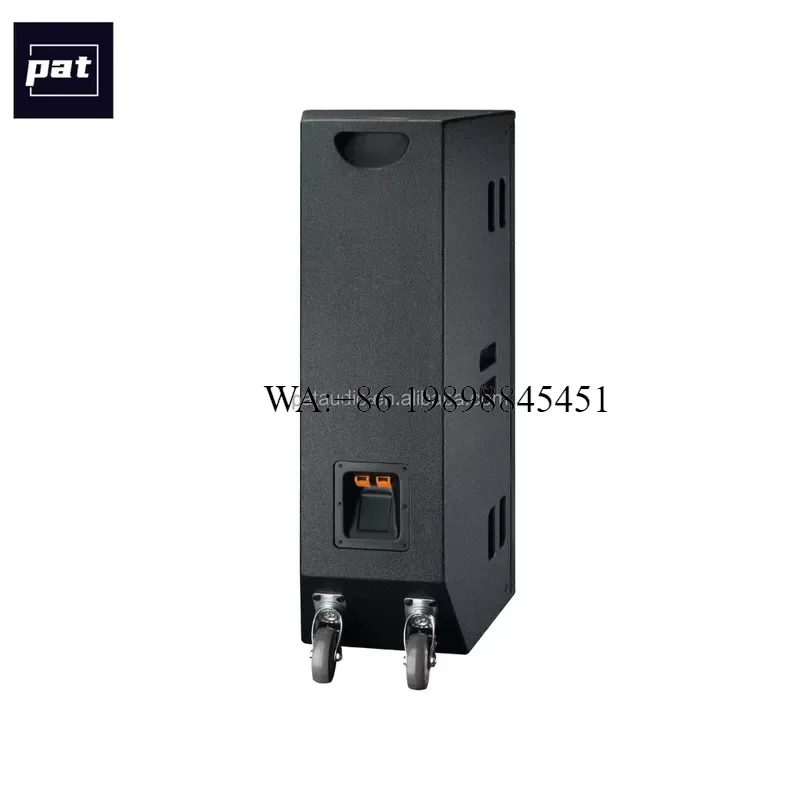 WMWMNU Pat TX215 PA Sound System Double 15 Inch Full Range Loudspeaker With Wheels for Live Music DJ Party Event