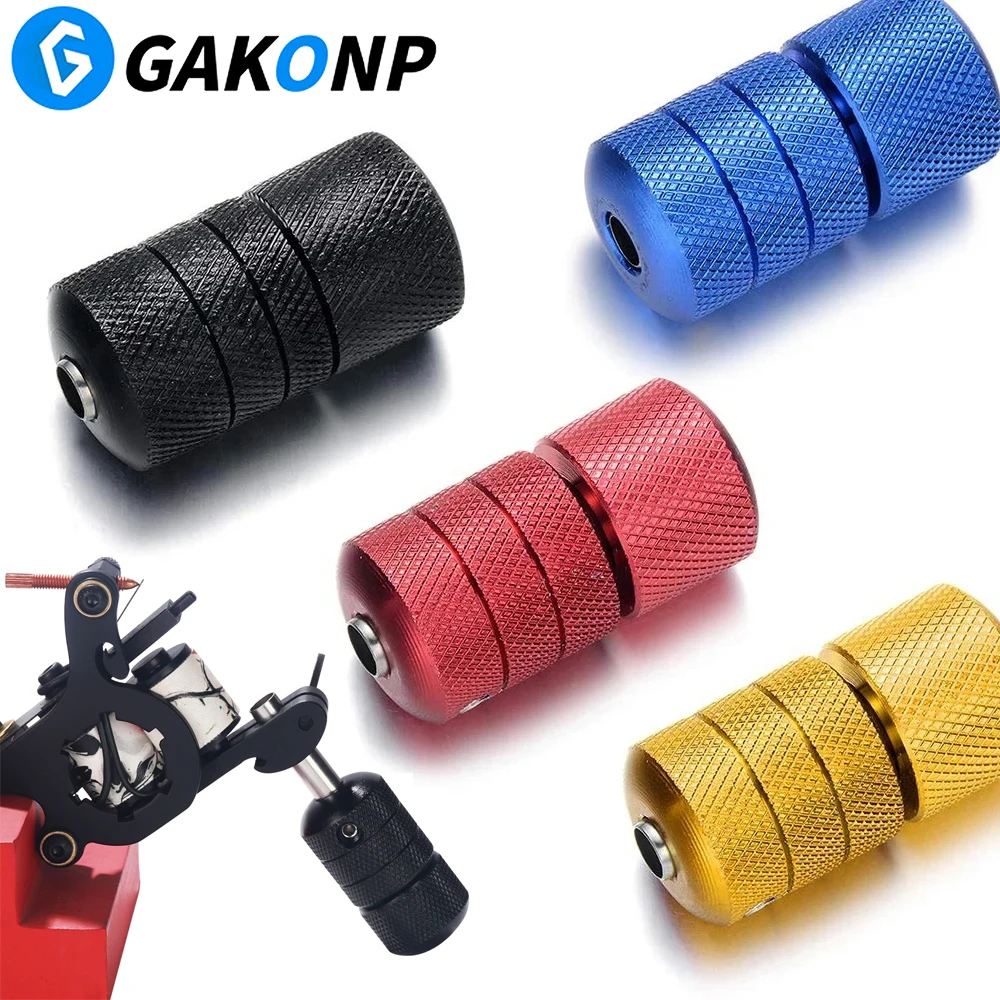 25MM Self-lock Tattoo Grips Aluminum Alloy Tattoo Grip Tube Handles with Back Stem for Tattoo Machine Gun Tattoo Tool Supply