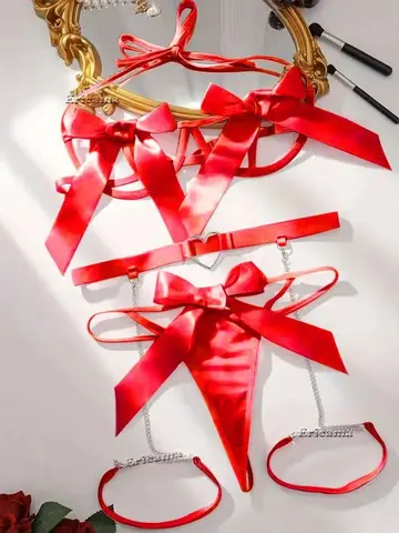 ผู้หญิงโปร่งใส Bra และ Panty Garter ชุดชั้นในชุดเร้าอารมณ์เซ็กซี่ชุดชั้นในเปิด Bra Thong ชุดชั้นในเซ็กซี่ชุด