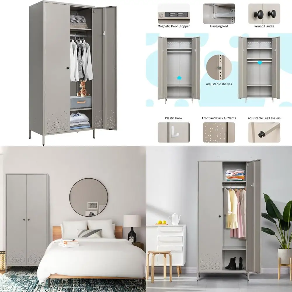 "74-Inch Steel Lock…