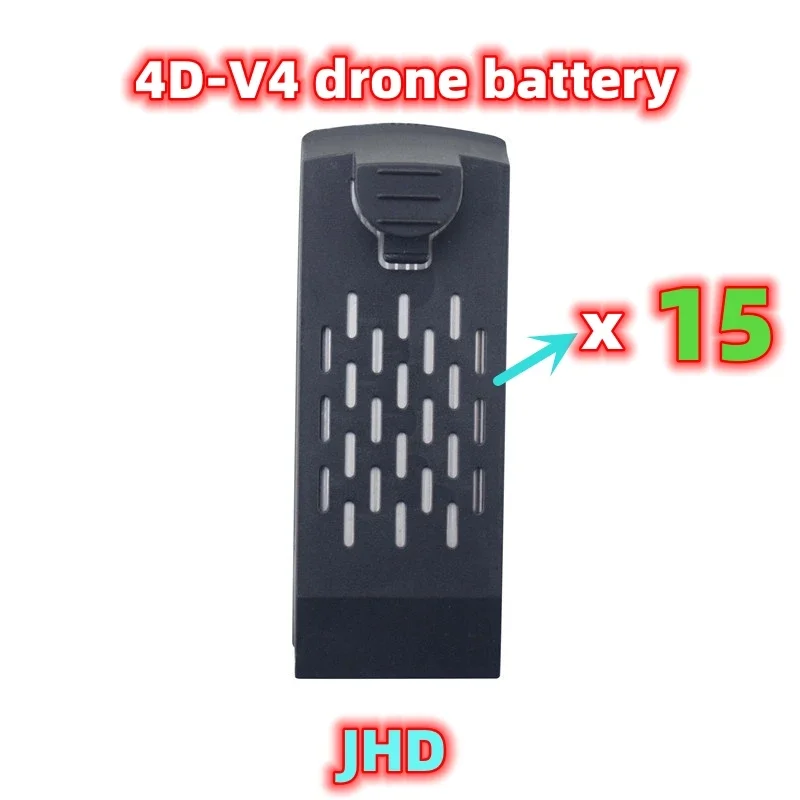 JHD 4DRC V4 Drone Battery 3.7V 1200mAh Lipo Battery For 4D-V4 Drone Spare Part 4DRC V4 Battery