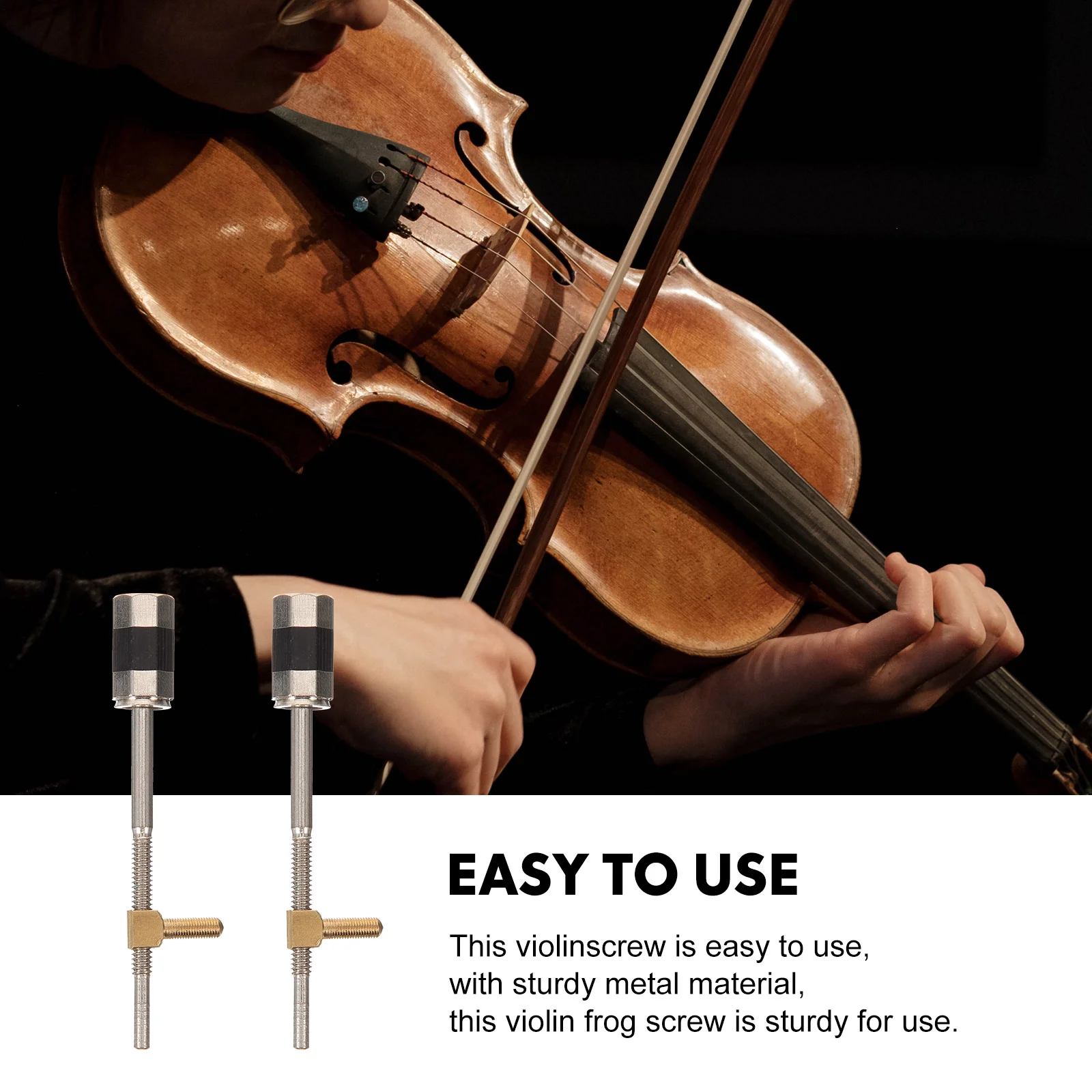 Bow Screw Violin Rod Accessory Viola Professional Accessories Frog Tool Repairing Part Fittings Parts