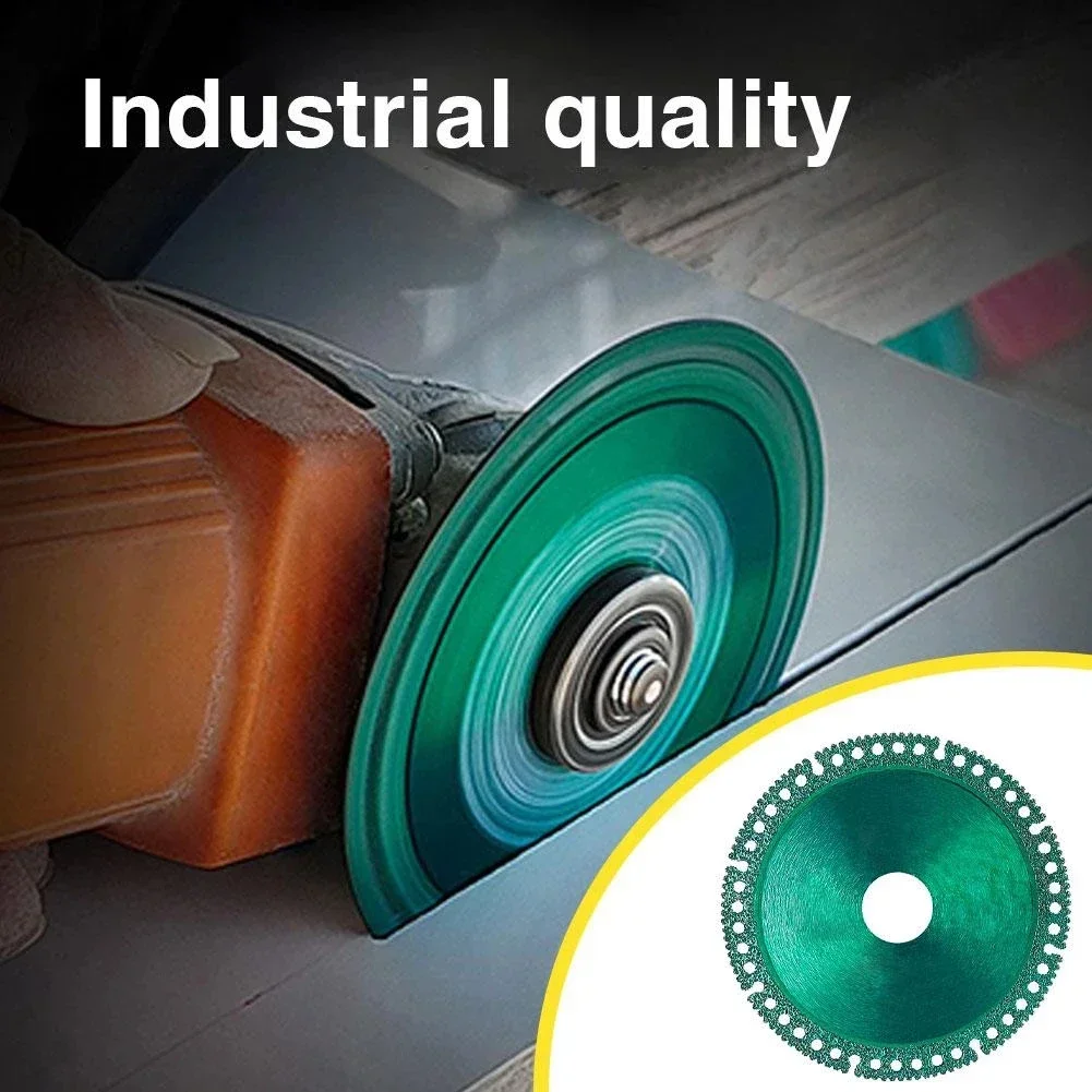 Cutting Disc Blade Diamond Saw Blade Marble PVC Pipe Aluminum Aluminum Alloy 1x Composite Green Multi-function