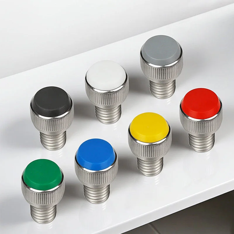 M3~M24 Hard PE Material Socket Head Screw Cover Cap Colored Decorative Cap Dustproof, Waterproof, and Rust-Proof Plugs