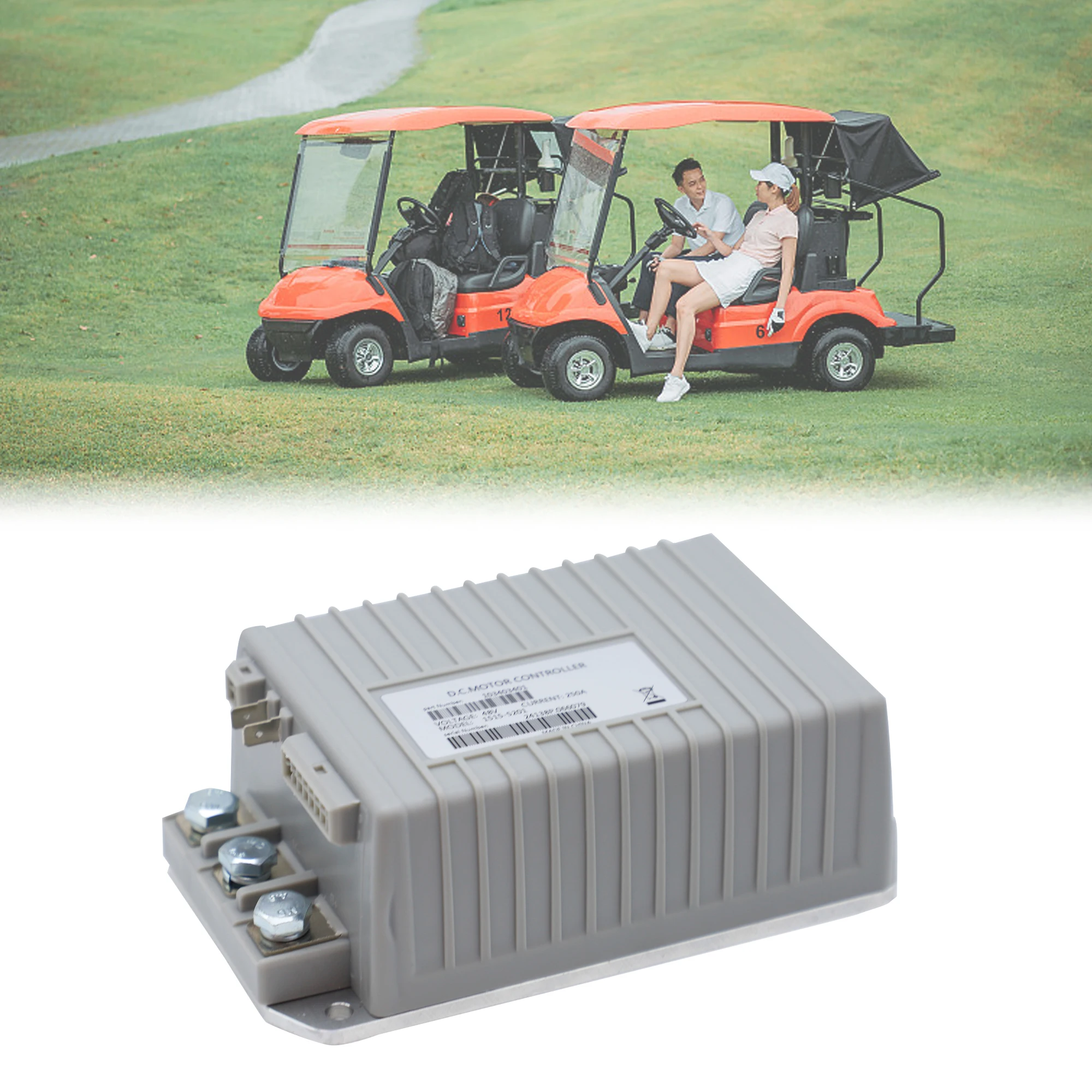 

1515-5201 48V 250A DC Motor Controller, Golf Cart Speed Controllers for Curtis Club Car Precedent 2009-2014 EXCEL System