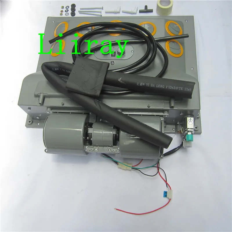 12V 24V Universal Wall-mounted AC Air Conditioner Evaporator Assembly  Unit for VAN Bus Heavy Duty Truck Van Excavator Tractor