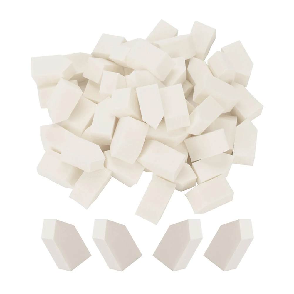 Applicateur de fard à joues en Latex à double usage, bouffant de cosmétiques, humide et sec, en forme de Pentagone, lavable, Portable, fournitures de beauté professionnelles