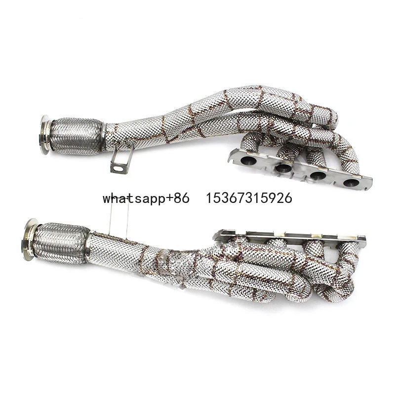 Factory Price Exhaust Manifold For Audi R8 V8 4.2 Stainless Steel Downpipes Racing Sport Car Performance Exhaust Headers