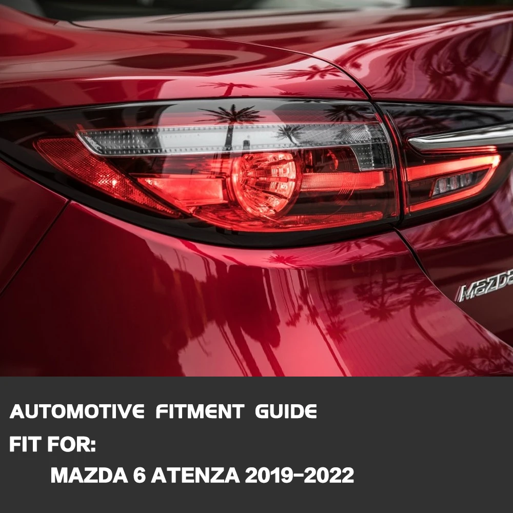 Left/Right Side Tail Lamp FOR Mazda 6 Atenza 2019 2020 2021 2022 Rear Tail Light Brake Lamp with