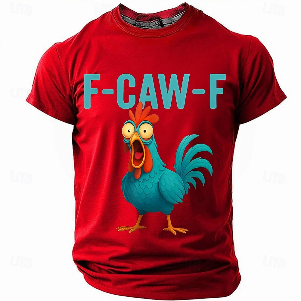 2025 موضة الحيوان الجرافيك تي شيرت مطبوع جديد الرجال تي شيرت الملابس حجم كبير س الرقبة قصيرة الأكمام تي شيرت تنفس تي شيرت للرجال