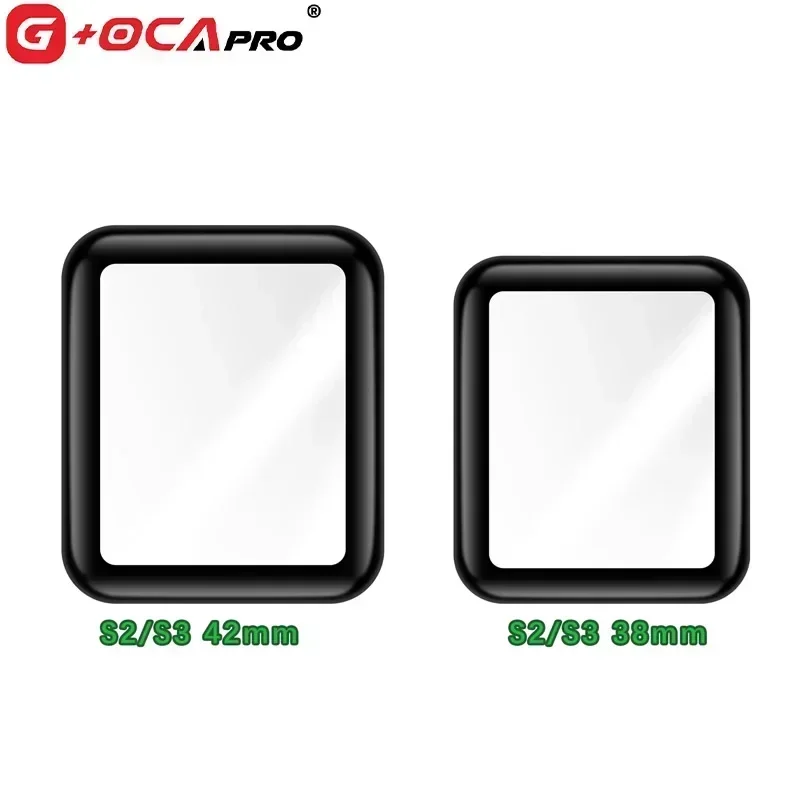 G+OCA PRO BABA Front Screen Outer Glass Lens With OCA For Apple Watch Series S3 S4 S5 S6 SE S7 S8 S9 45 49 41 38 42 44mm