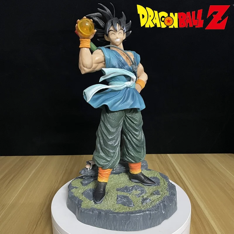 

Dragon Ball Anime Dbz 41cm Son Goku Statue Figure With 4star Crystal Balls Figures Goku Figurine Cartoon Pvc Collectibles Toy