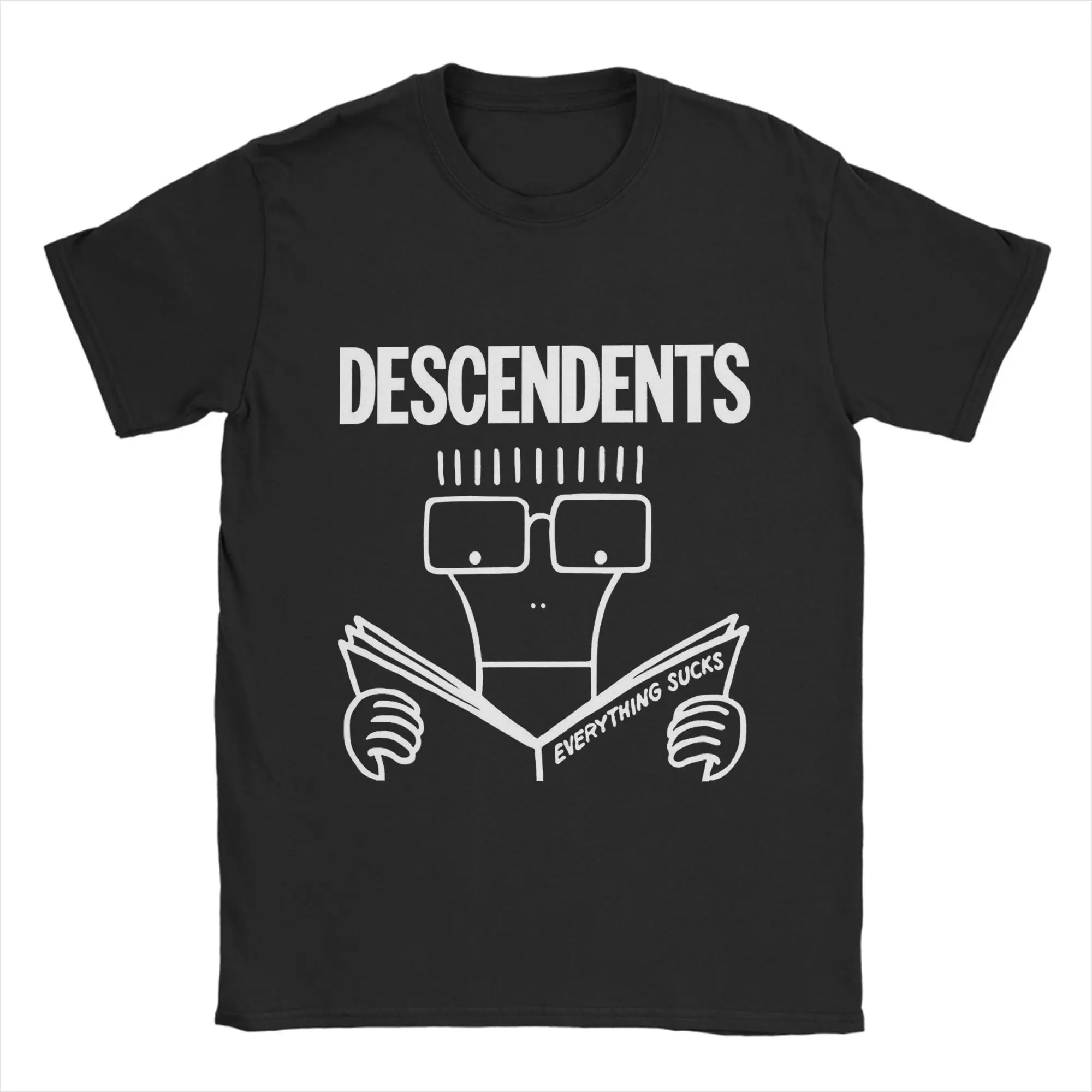 Descendents  Band  T Shirt Summer  Cotton T Shirts For Men Leisure Design Tshirt Short-Sleeve Aesthetic Tees