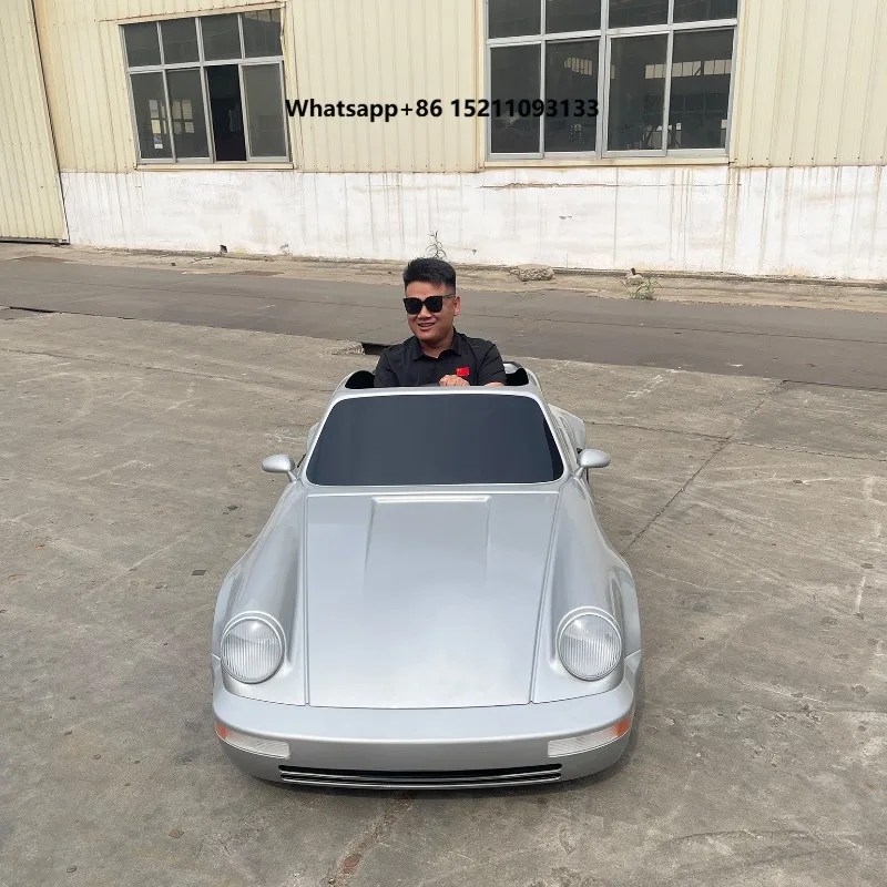 Retro Electric Drift Go Kart Heavy Duty 72V Electric Racing Kart with High Torque Motor for Outdoor Recreation