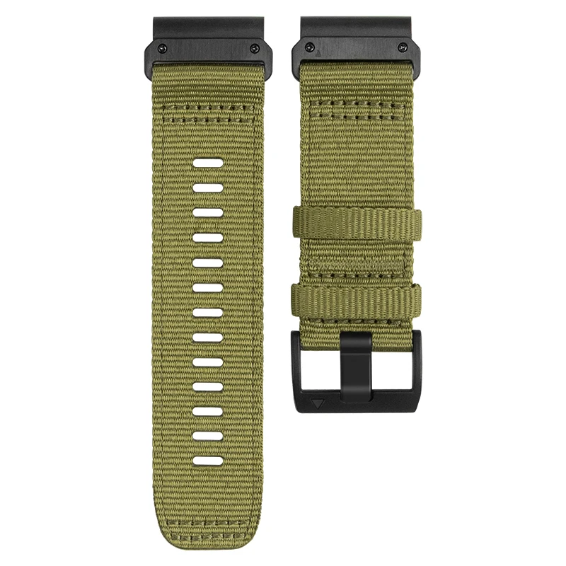 QuickFit-Bracelet en toile de nylon pour Garmin Fenix E 8 7 7X Pro 6 6X 5 5X Plus/Epix Pro/Forerunner, ajustement facile, 26mm, 22mm, 965