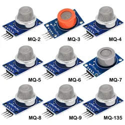 Detection Smoke Methane Liquefied Gas Sensor Module MQ-2 MQ-3 MQ-4 MQ-5 MQ-6 MQ-7 MQ-8 MQ-9 MQ-135 for Arduino Starter DIY Kit