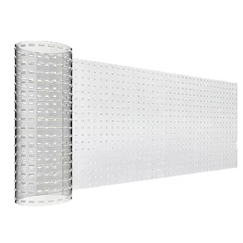 Custom Size Transparent LED Film Display for Mall Storefront Glass Advertising Screen