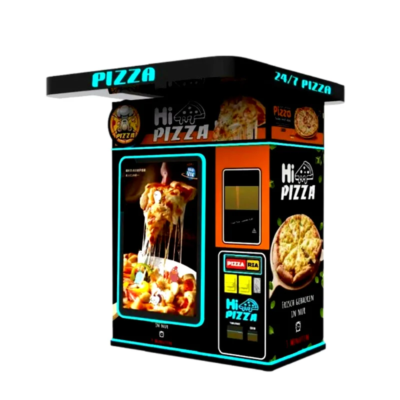 Pizza Machine Vending Manufacturer OEM Commercial Smart Pizza Vending Machine with Touch Screen Coin Operated