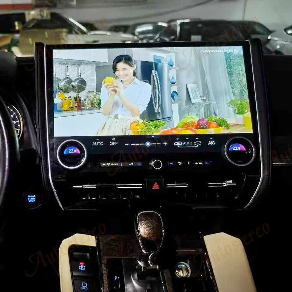 Carplay 15.7 Android 14 for Toyota Alphard 30 Tesla Screen Car GPS Navigation Auto Stereo Head Unit Multimedia Player Car Radio