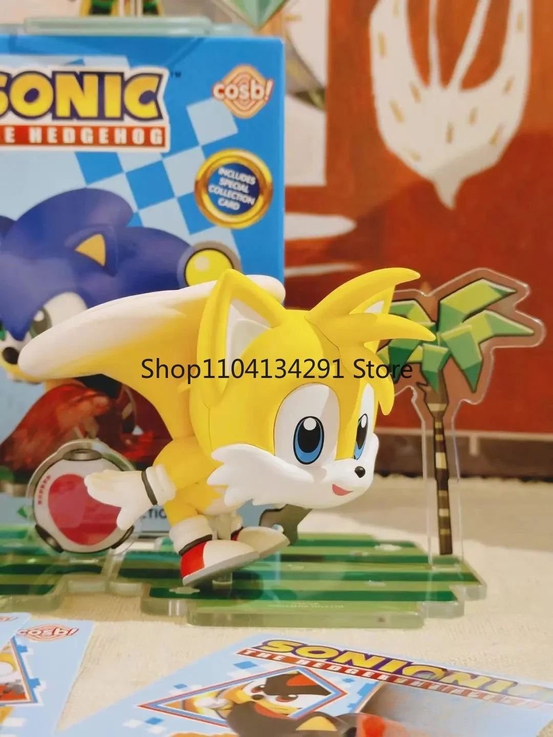 الأصلي Hottoys كوسبي سيجا عمل الشكل سونيك القوط أنيمي أرقام ألعاب أطفال حلية هدية عيد ميلاد لعبة #5