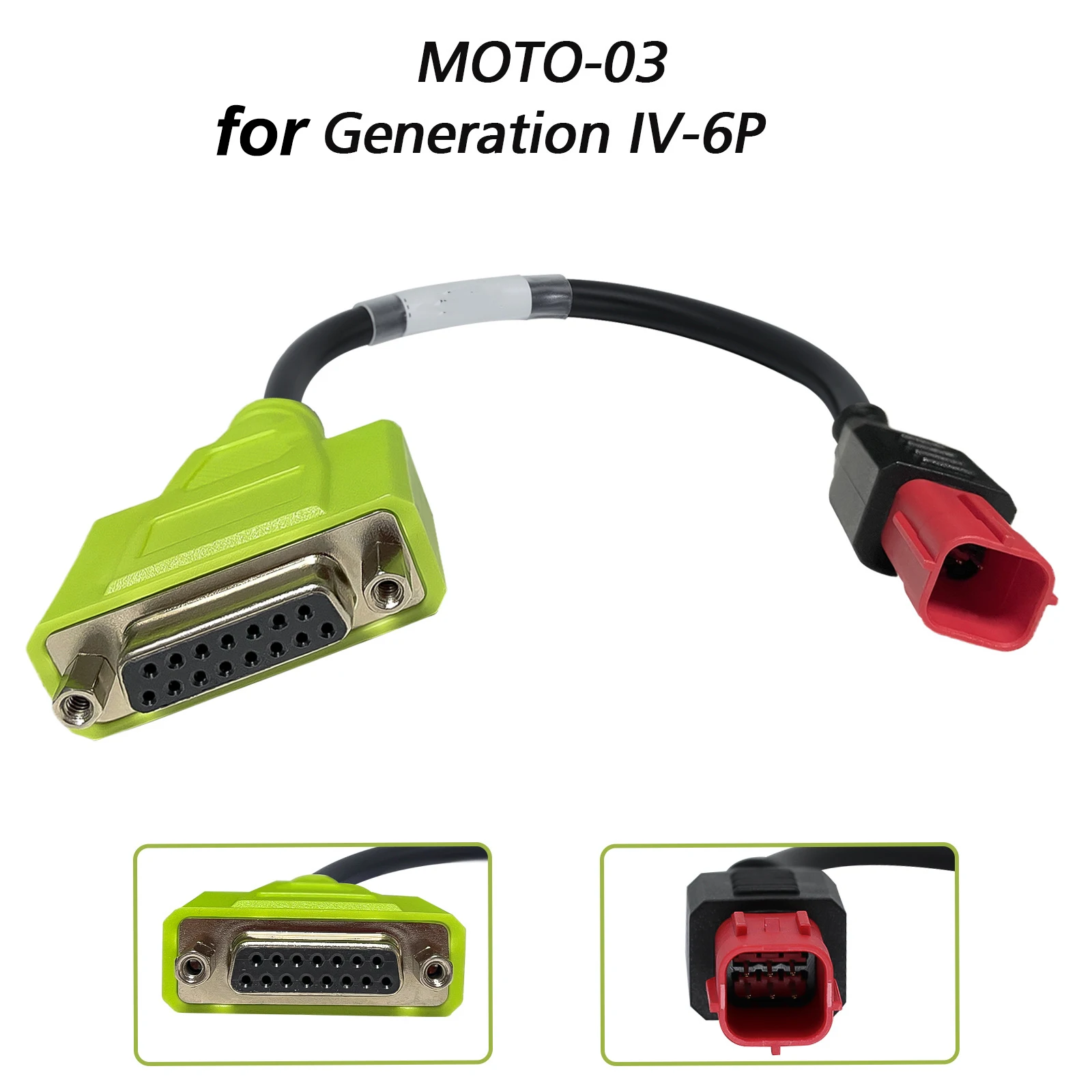 Motorcycle Diagnostic Cable For M100 PRO Special EFI Inspection Connector Fault Diagnosis Instrument Adapter for Yamaha/kawasaki