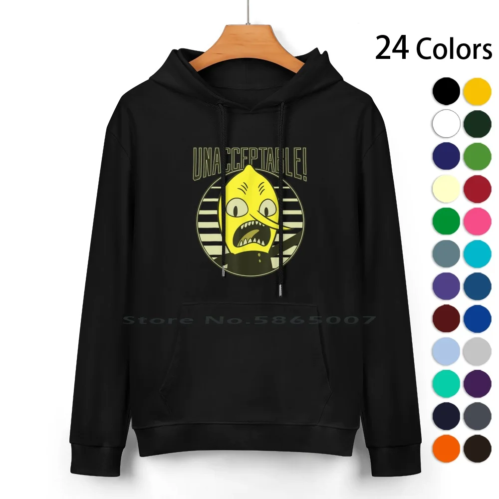 Cn Lemongrab Unacceptable Pure Cotton Hoodie Sweater 24 Colors 5 6 7 8 9 10 11 12 13 14 15 16 17 18 19 20 21 22 23 24 25 26 27