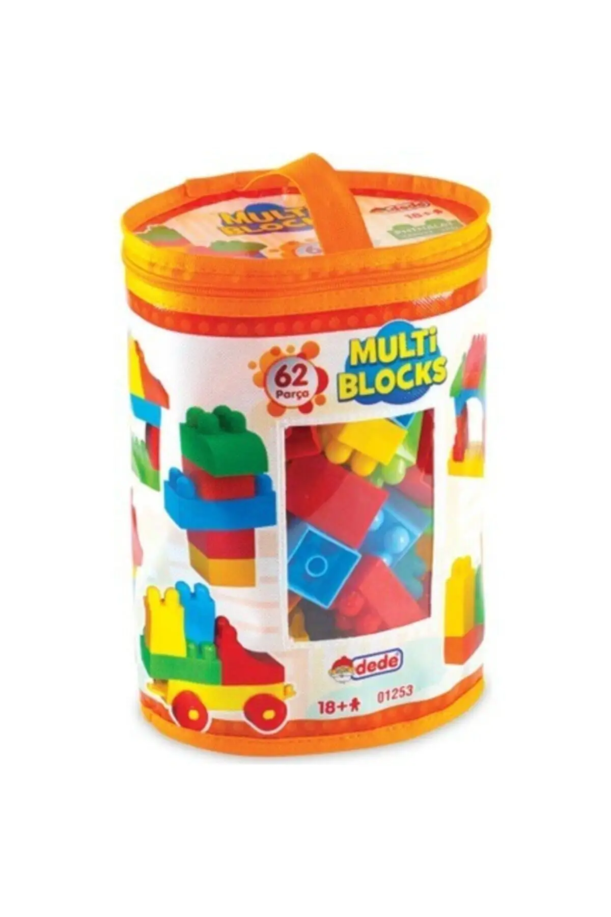 Multi Blocks 62 Piece Many different play with the child's hand skills.