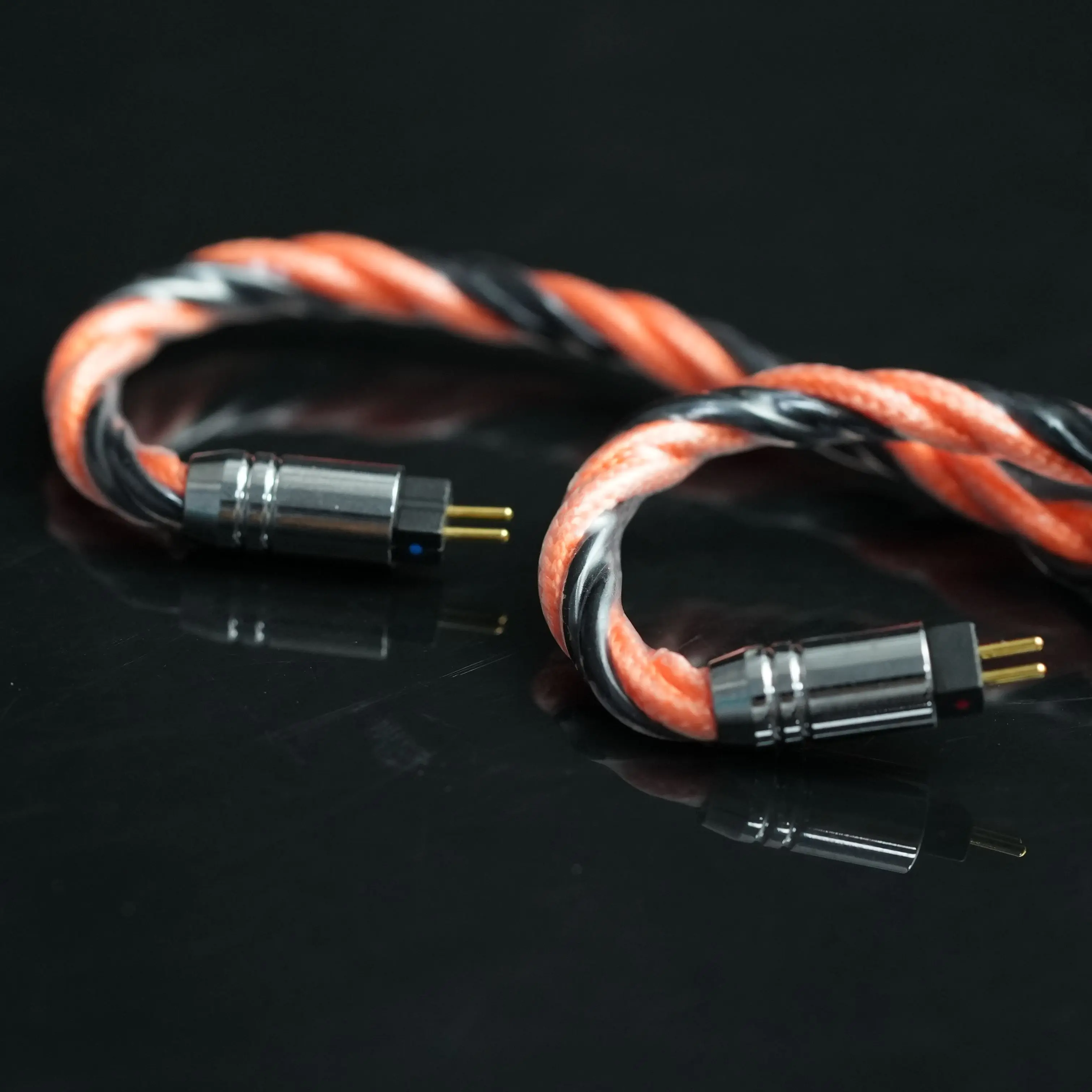 HS70 Five Element Hybrid 7N OCC Headset HiFi Upgrade Cable 2pin MMCX HD650 es adecuado para CKLVX D41 brave F1 AKG MK4 IEM.