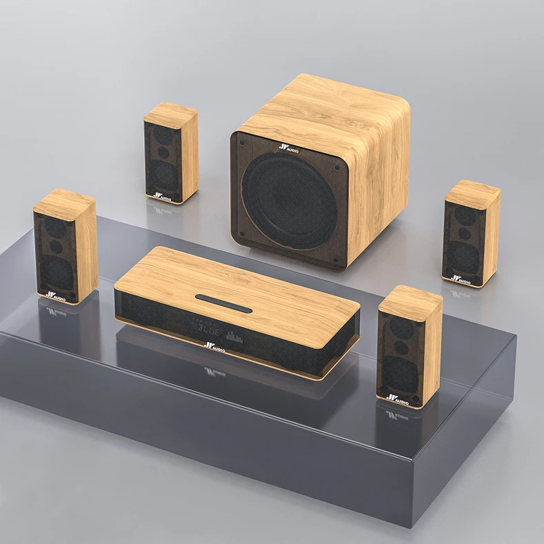 7.2CH Home Audio Amplifier Wireless Power Amplifier HiFi Sound Audio System Home Stereo Receiver, MIC In Echo, Bass And Treble