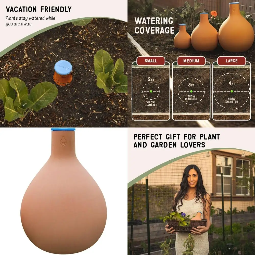 

Large Underground Irrigation System for Sustainable Gardening in Beds, Raised Beds, and Grow Bags