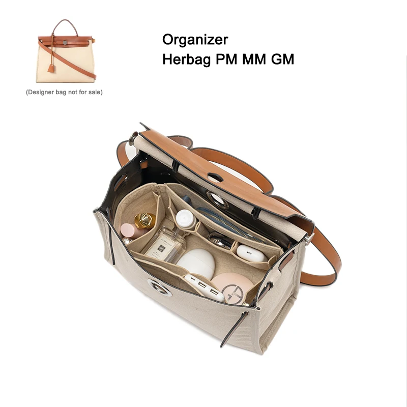 Fodera personalizzata per Herbag 31 39 52 Organizer per inserti, qualsiasi dimensione e stile, protezione per borsa interna da viaggio