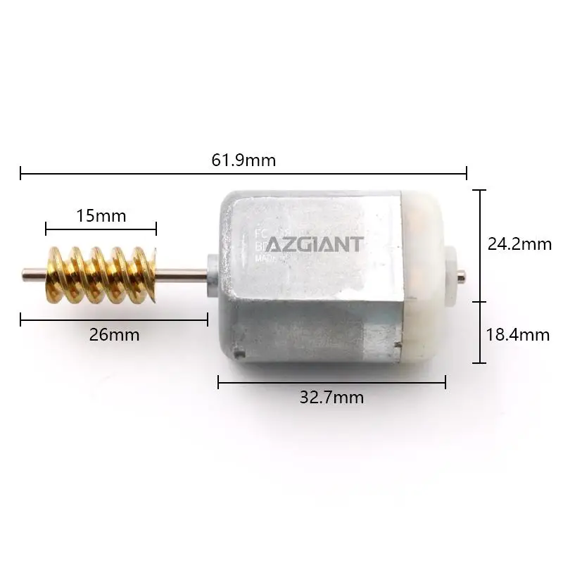 AZGIANT For 2017-2023 VW Arteon Car Door Lock Motor Central Locking High Power Low Noise Professional Quiet Car Parts 4