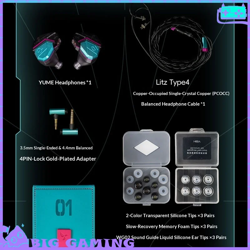 

Yume MikuAnime hifi Wired Headset In ear Music Esports Earplugs J-pop Custom Tuning CNC Aluminum Alloy Ergonomic Headset Gifts