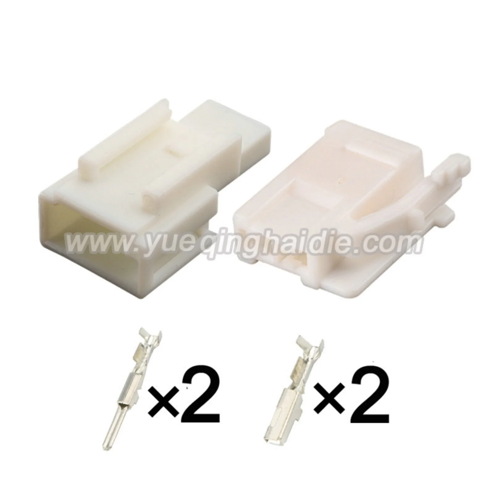 2PIN Unsealed 2.2mm Series Male Female Connectors Cable Plug Wiring Harness For Toyota MG641762 MG651759J