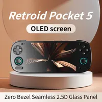 Retroid Pocket 5 SD865 5,5 pulgadas Oled HD pantalla Bluetooth 5,1 Android 5000mAh batería Android consola de juegos portátil