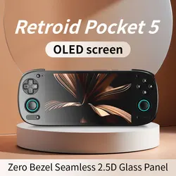 Retroid Pocket 5 SD865 5.5 Inch Oled HD Screen Bluetooth 5.1 Android 5000mAh Battery Android Handheld Game Console