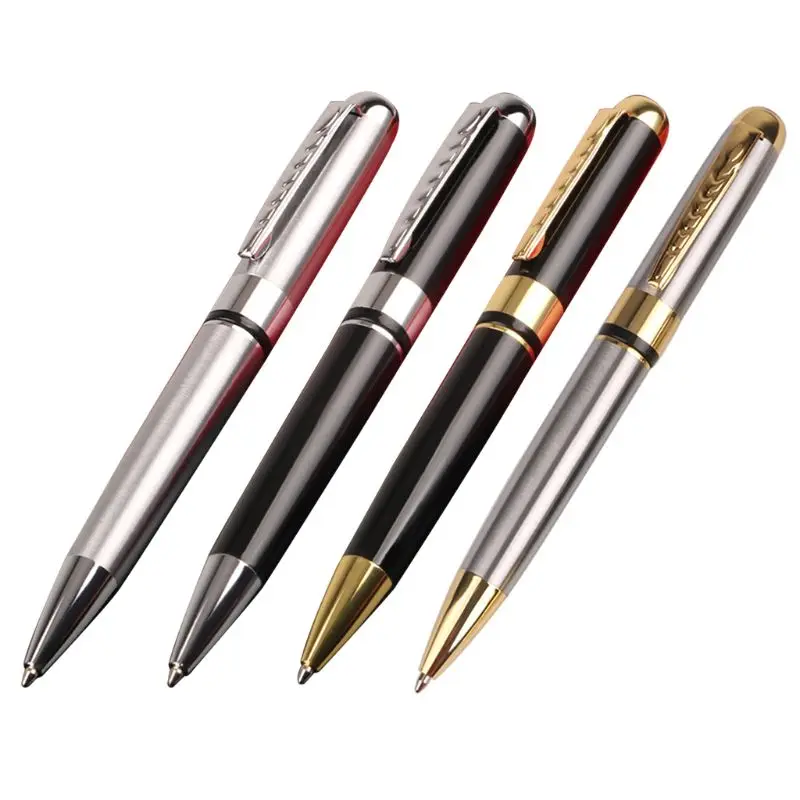 

K1AA 1.0mm Luxury Metal Rotary Ballpoint Pen Signature Rollerball Business School Off