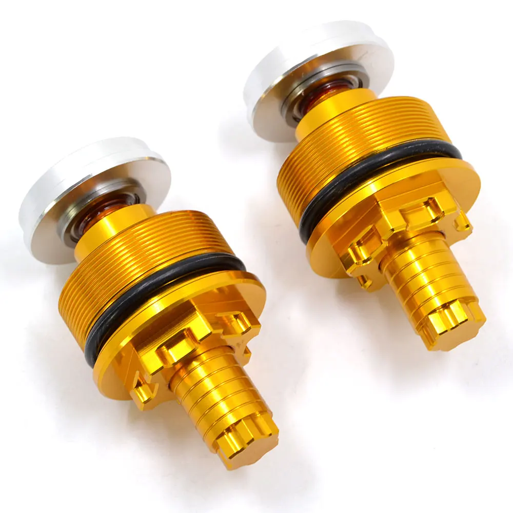 FACTORY-ONLINEAI Adjustable Preload Fork Caps – Pair For Kawasaki ZX-10R 2004-2005, Front Fork Bolts 2 thumbnail image
