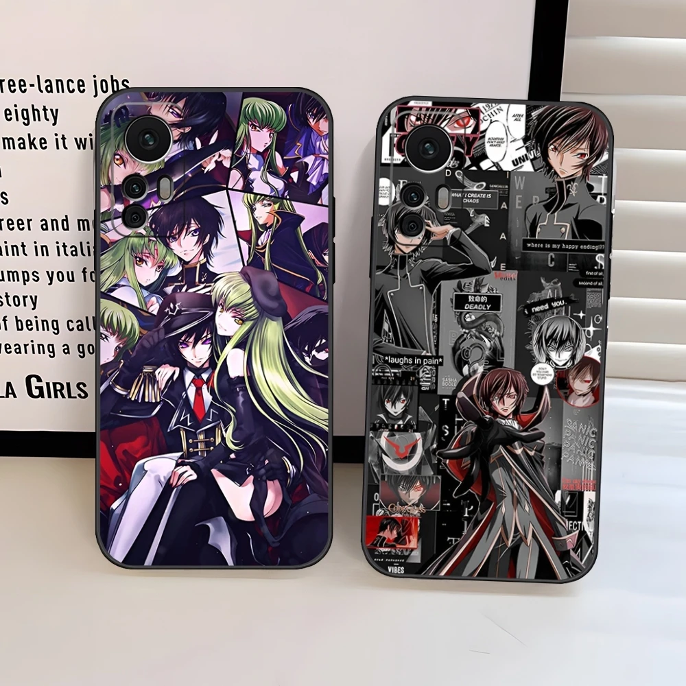 Code Geass Phone Case For Xiaomi 13 12 11T Lite Ultra Redmi Note 13 12 10 Pro POCO F4 F5 X5 Pro Back Cover