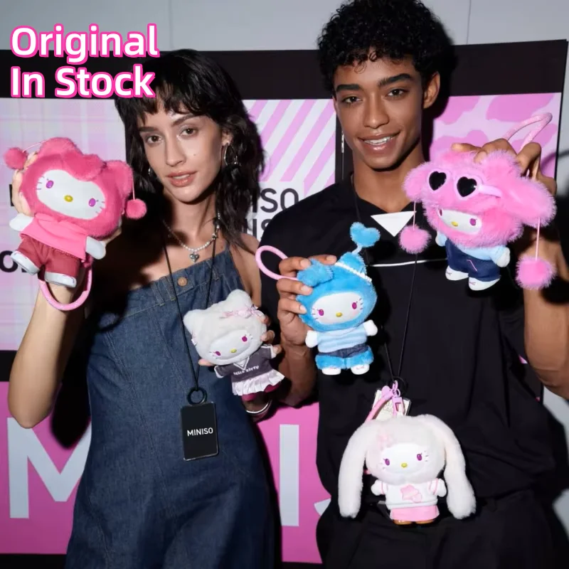 

Лидер продаж, оригинальные персонажи Hello Kitty, серия поп-звезд, виниловая коробка для лица, игрушки, сумка, подвески, брелки, украшения, модный подарок