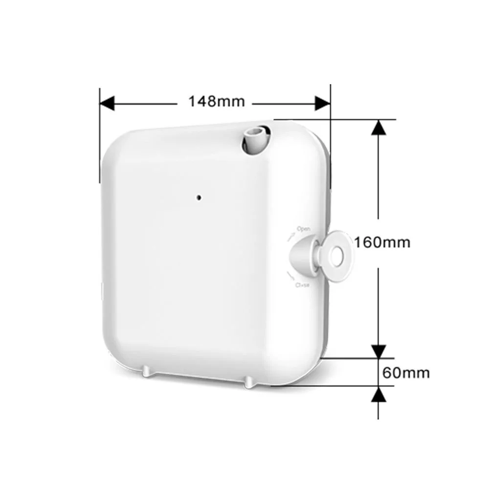 Top Sale Wall Mounted Nebulizer Essential Oil Diffuser Battery Operated Air Aroma Scent Diffuser With LCD Display